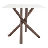 Ever Dreaming Living 6 Seater Calix Boucl&eacute; Dining Table &amp; Chair Set