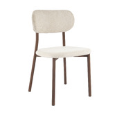 Ever Dreaming Living 6 Seater Calix Boucl&eacute; Dining Table &amp; Chair Set