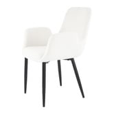 Ever Dreaming Living 6 Seater Kamala Sherpa Dining Table &amp; Chair Set