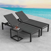 Ever Dreaming Living 2 Seater Aleeza Sun Lounge Set
