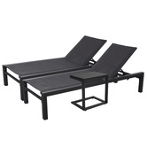 Ever Dreaming Living 2 Seater Aleeza Sun Lounge Set