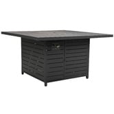 Ever Dreaming Living 135.5cm Brinley Aluminium Outdoor Gas Patio Heater Table