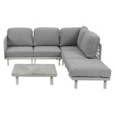 Ever Dreaming Living 5 Seater Guillaume Outdoor Modular Lounge Set