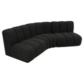 Ever Dreaming Living Laurent 4 Seater Boucle Modular Sofa