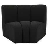 Ever Dreaming Living Laurent 4 Seater Curved  Boucle Sofa