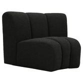 Ever Dreaming Living Laurent 4 Seater Curved  Boucle Sofa