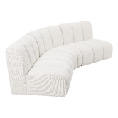 Ever Dreaming Living Laurent 4 Seater Boucle Modular Sofa