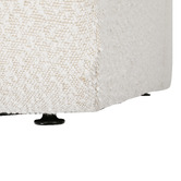 Ever Dreaming Living Laurent 4 Seater Curved  Boucle Sofa