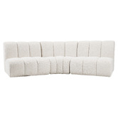 Ever Dreaming Living Laurent 4 Seater Boucle Modular Sofa