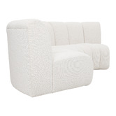 Ever Dreaming Living Laurent 4 Seater Curved  Boucle Sofa