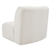 Ever Dreaming Living Laurent 4 Seater Curved  Boucle Sofa