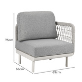 Ever Dreaming Living 5 Seater Guillaume Outdoor Modular Lounge Set