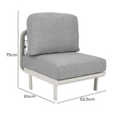 Ever Dreaming Living 5 Seater Guillaume Outdoor Modular Lounge Set