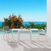 Ever Dreaming Living Garvey Extendable Outdoor Dining Table