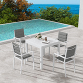 Ever Dreaming Living Garvey Extendable Outdoor Dining Table
