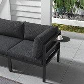 Ever Dreaming Living Robbie Aluminium Outdoor Armchair Tray Table