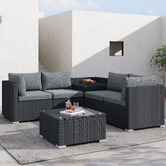 Ever Dreaming Living 4 Seater Scudamore Outdoor Lounge Set