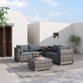 Ever Dreaming Living 4 Seater Scudamore Outdoor Lounge Set