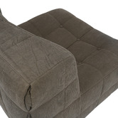 Ever Dreaming Living 2 Piece Newland Compressed Accent Chair &amp; Ottoman Set