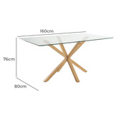Ever Dreaming Living 6 Seater Estrada Dining Table &amp; Chair Set