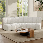 Ever Dreaming Living Laurent 4 Seater Boucle Modular Sofa