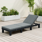 Ever Dreaming Living Zaiden PE Wicker Sun Lounge