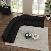 Ever Dreaming Living Laurent 6 Seater Boucle Modular Sofa