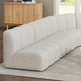 Ever Dreaming Living Laurent 6 Seater Boucle Modular Sofa