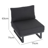 Ever Dreaming Living 5 Seater Kat Outdoor Modular Sofa Set