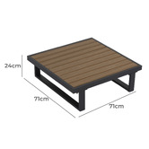 Ever Dreaming Living 5 Seater Kat Outdoor Modular Sofa Set