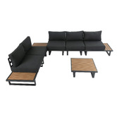 Ever Dreaming Living 5 Seater Kat Outdoor Modular Lounge Sofa Set