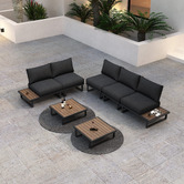 Ever Dreaming Living 5 Seater Kat Outdoor Modular Lounge Sofa Set