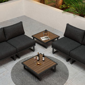 Ever Dreaming Living 5 Seater Kat Outdoor Modular Lounge Sofa Set