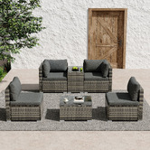 Ever Dreaming Living 4 Seater Amelia Outdoor Lounge Set