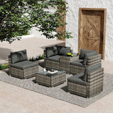 Ever Dreaming Living 4 Seater Amelia Outdoor Lounge Set
