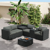 Ever Dreaming Living 4 Seater Zuri Outdoor Lounge Set