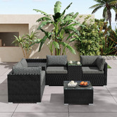 Ever Dreaming Living 4 Seater Zuri Outdoor Lounge Set