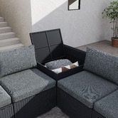 Ever Dreaming Living 4 Seater Zuri Outdoor Lounge Set