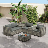 Ever Dreaming Living 4 Seater Zuri Outdoor Lounge Set