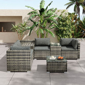 Ever Dreaming Living 4 Seater Zuri Outdoor Lounge Set