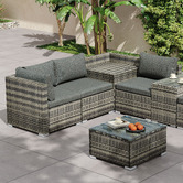 Ever Dreaming Living 4 Seater Zuri Outdoor Lounge Set