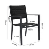 Ever Dreaming Living Jennie Outdoor Dining Chairs