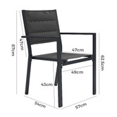 Ever Dreaming Living Jennie Outdoor Dining Chairs