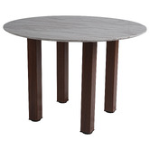 Ever Dreaming Living Brent Faux Marble Dining Table