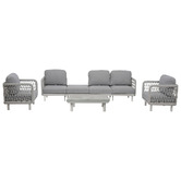 Ever Dreaming Living 6 Seater Meja Outdoor Modular Lounge Set