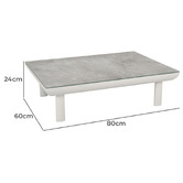 Ever Dreaming Living 6 Seater Meja Outdoor Modular Lounge Set