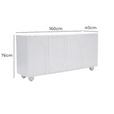 Ever Dreaming Living Isabel 4 Door Sideboard