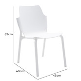 Ever Dreaming Living Tina Outdoor Dining Chairs