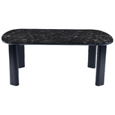Ever Dreaming Living Conrad Marble-Look Dining Table