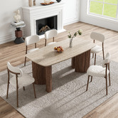 Ever Dreaming Living Rory Slate Dining Table